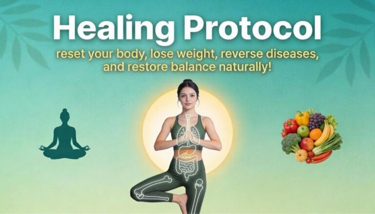Healing Protocol to reset your body, lose weight, reverse diseases, and restore balance naturally and powerfully!