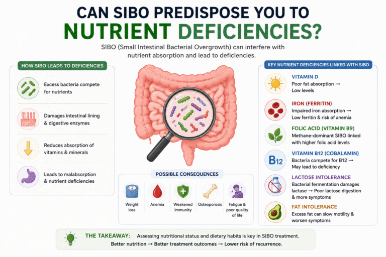 Can SIBO Predispose you to Nutrient Deficiencies?