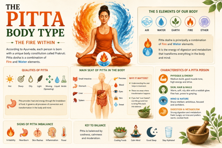 THE PITTA BODY TYPE